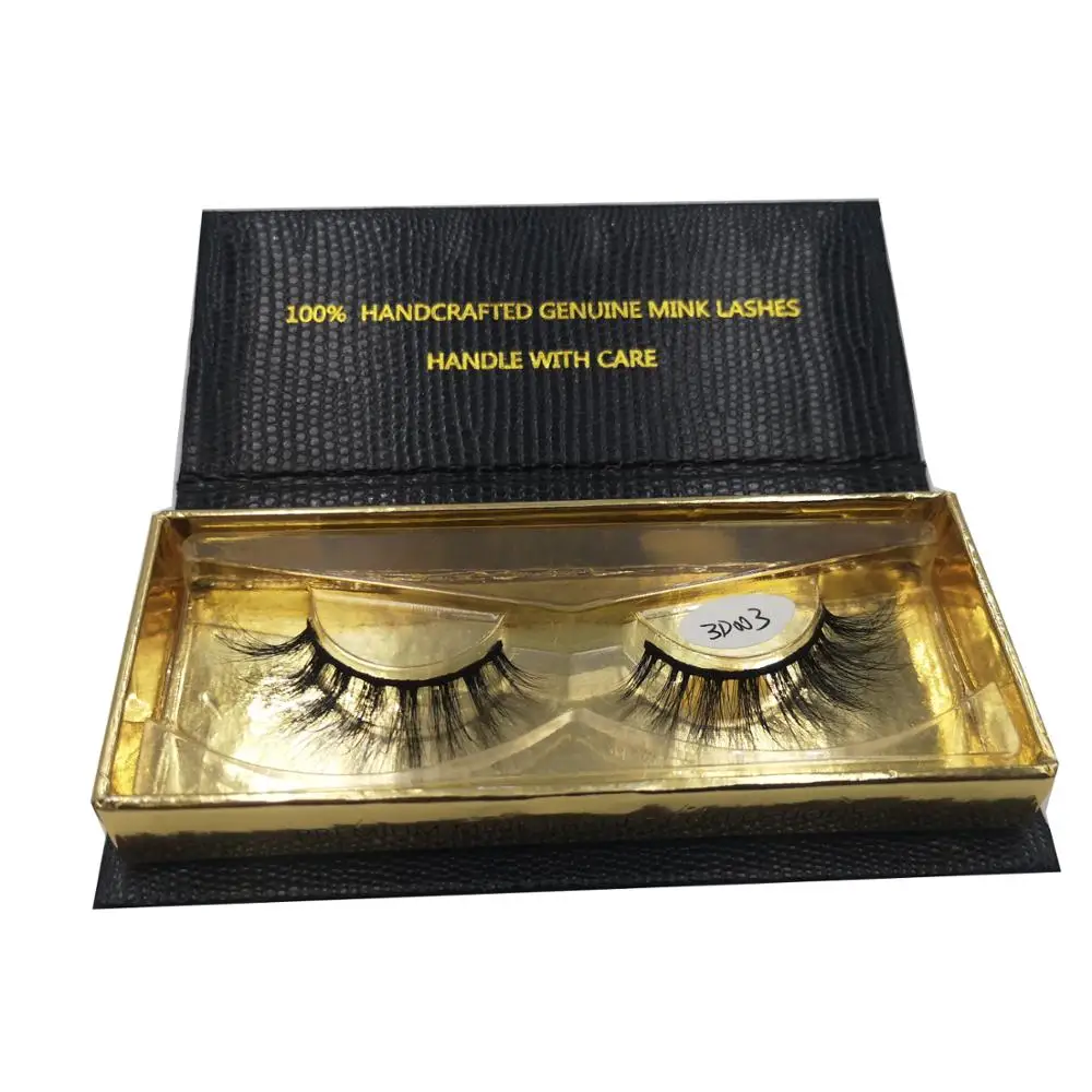 

Factory Price handmade mink Eyelashes 3D Mink Lashes Vendor, Natural black