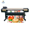 Factory wholesale 1.6m 1.8m 2.2m dx5 5113 heads vinyl sticker eco solvent printer in Malaysia CMYK eco solvent printer dx7