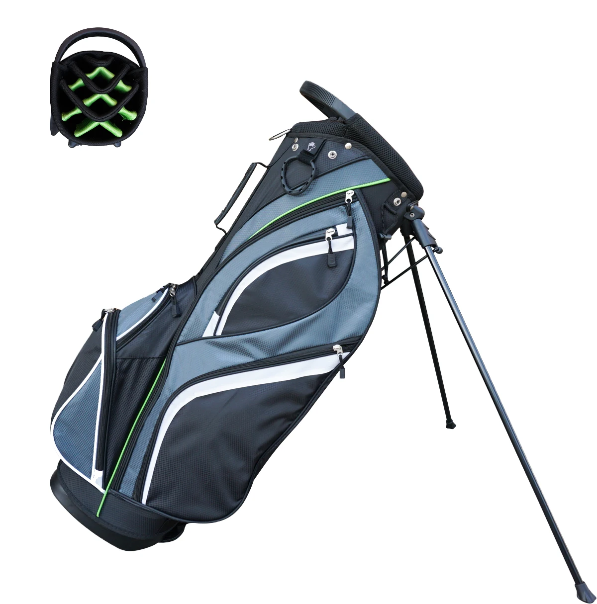 Hot Sale Custom China 14 Dividers Nylon Golf Stand Bag Wholesale Buy Golf Bag,Golf Bag,Golf