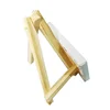 Mini wood Stretched canvas and Easel Set