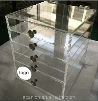 5 Drawer Clear Acrylic Makeup Cosmetic Organizer Wholesale Buy