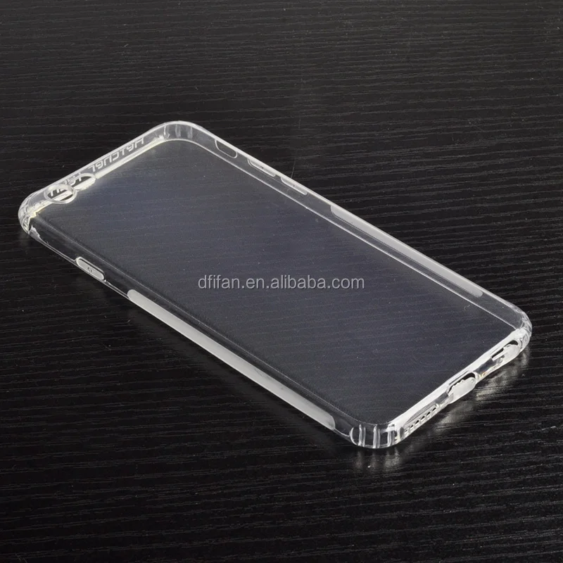 DFIFAN Free Sample Clear Shockproof Mobile Back Cover for iphone 8 case Transparent Soft Tpu Cell Phone Case For Iphone 6 7Plus