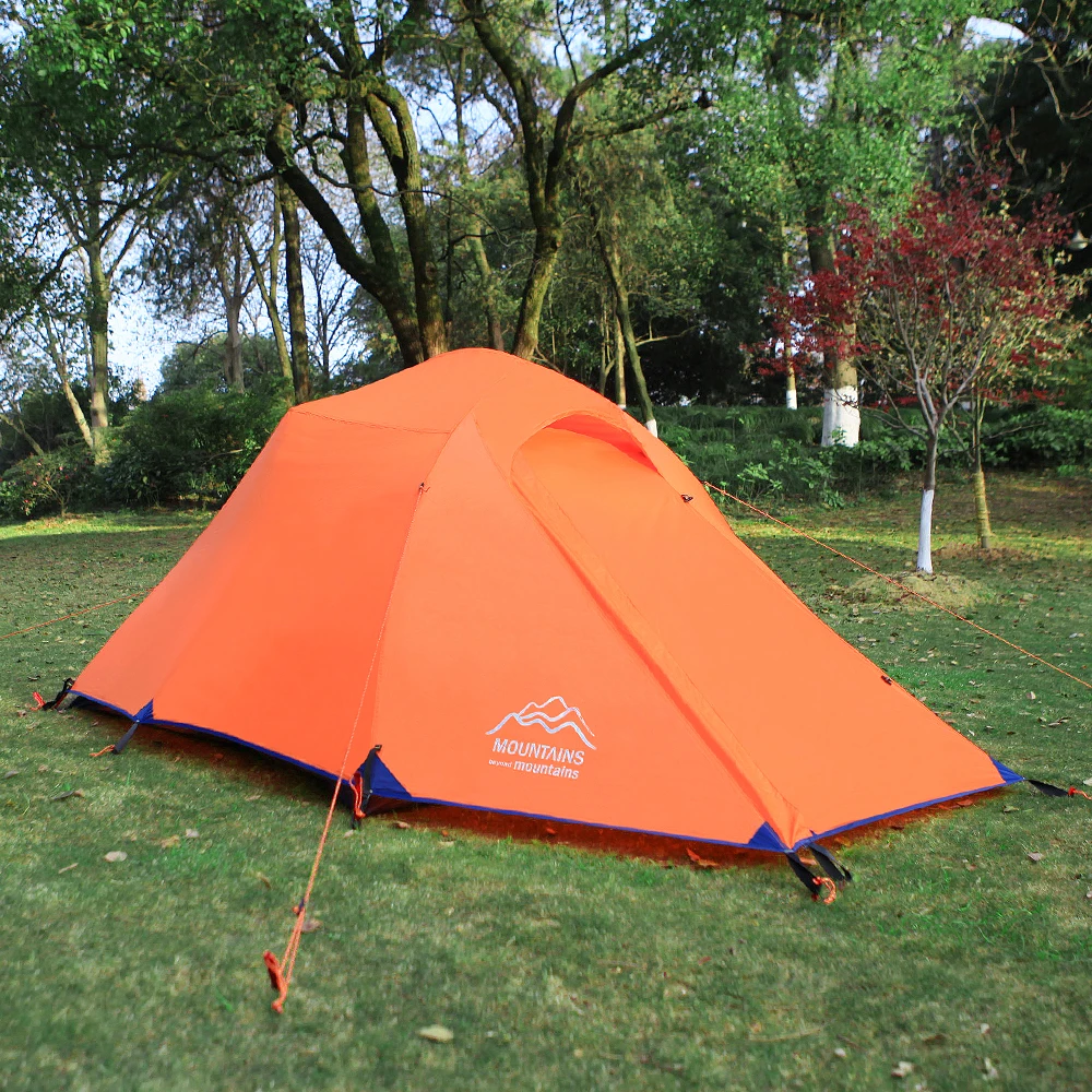 

Double-Layer Camping Tent 1-2 People Outdoor Camping Ultra Light Tent 3 orders