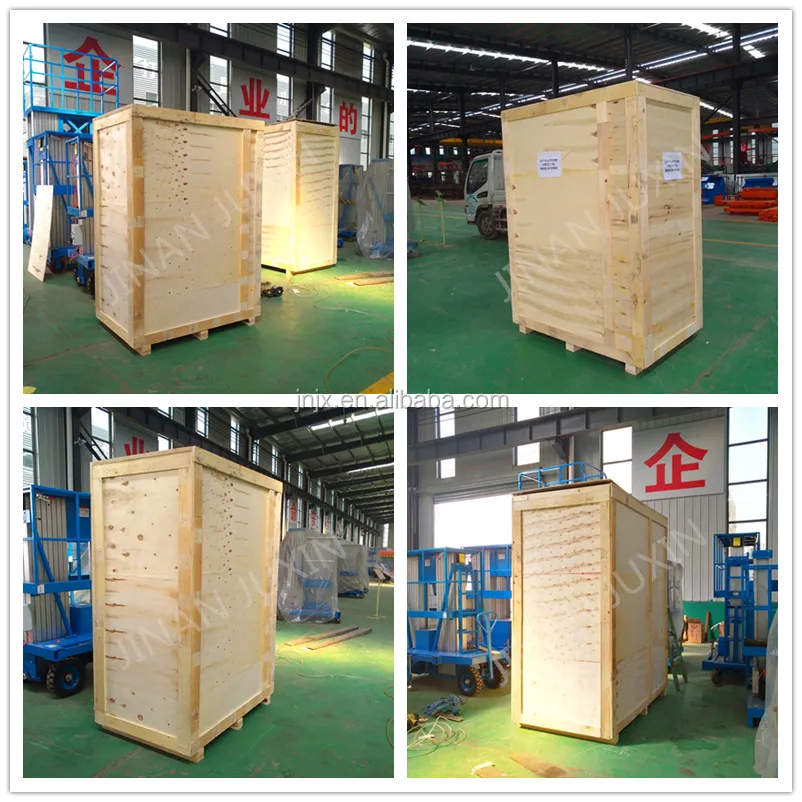 6-14m 200kg 500kg cheap price hydraulic battery power mini small electric scissor lift with CE ISO certification
