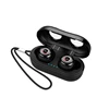 2019 Latest IPX7 waterproof earphones sports mini headset stereo tws bluetooth headphones wireless earbuds with touch control