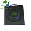 Outrigger pads for concrete pumps crane leg support