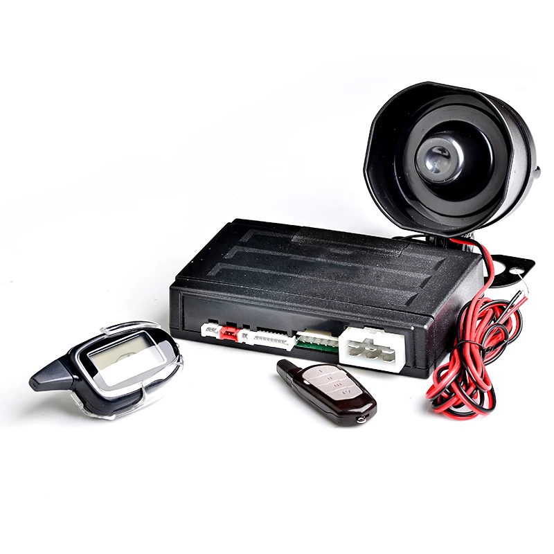 New Car Alarm Remote Control Universal Antihijacking Car Alarm System