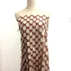 YS3119-5 Polyester material Full of big sequins wedding embroidery lace fabric 5 yards