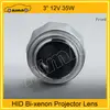 2013 auto h7 bi xenon projector lens