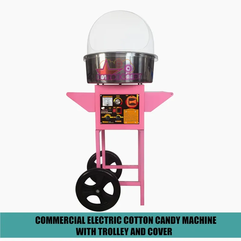 Commercial Gas Cotton Candy Machine Candy Floss Machine With Sugar Tray