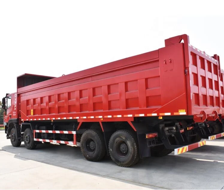 China 8*4 new and used dump truck 50t for Afirica