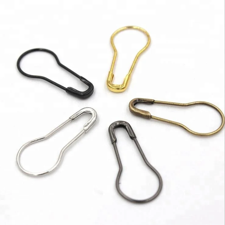 

1000pcs/box garment accessories buckles safe pin metal safety pin, Customized color