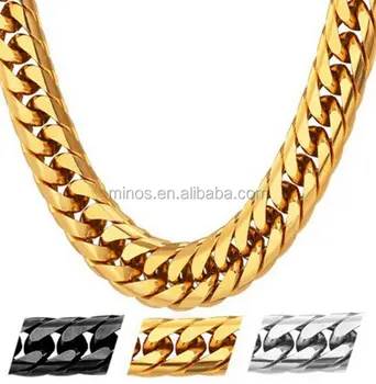 Heavy Gold Chain For Men Jewelry 18k 