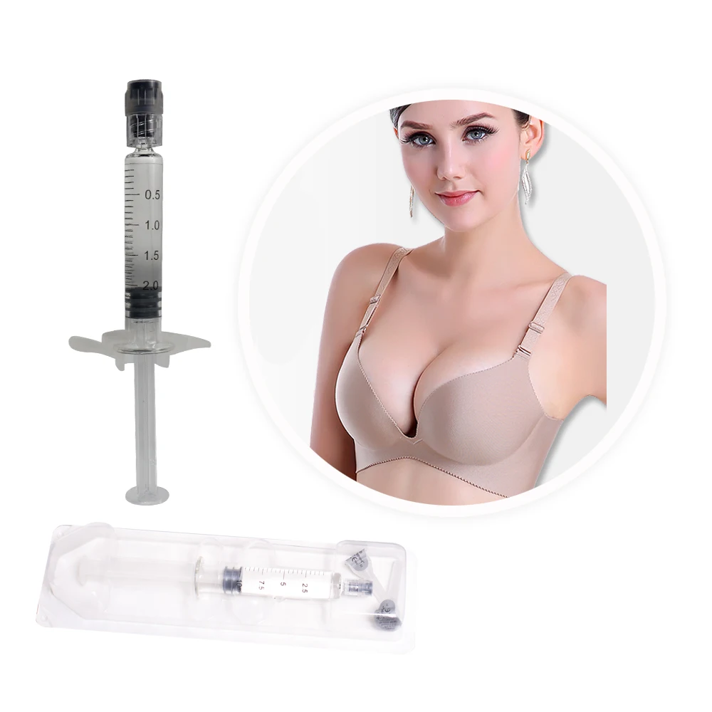 

2ml Sterile cross linked hyaluronic acid injectable anti wrinkle nose lip cheek vital injector beauty filler face injection