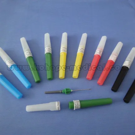 
Vacuum Blood collection needles with safety device 