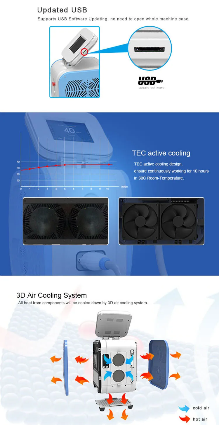 KES hair removal diodo laser depilacion 808nm laser machine diode laser 808 med 808m