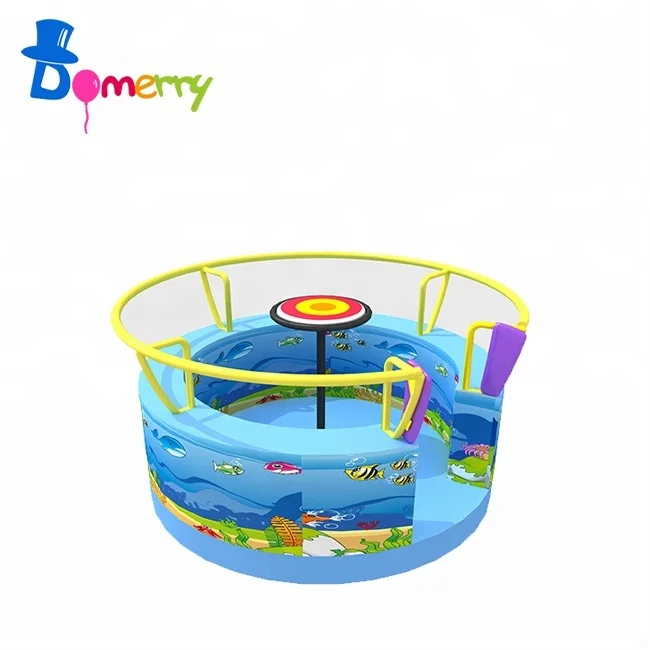 

Hot sale indoor playground amusement games soft play electric carousel kids toy set equipment