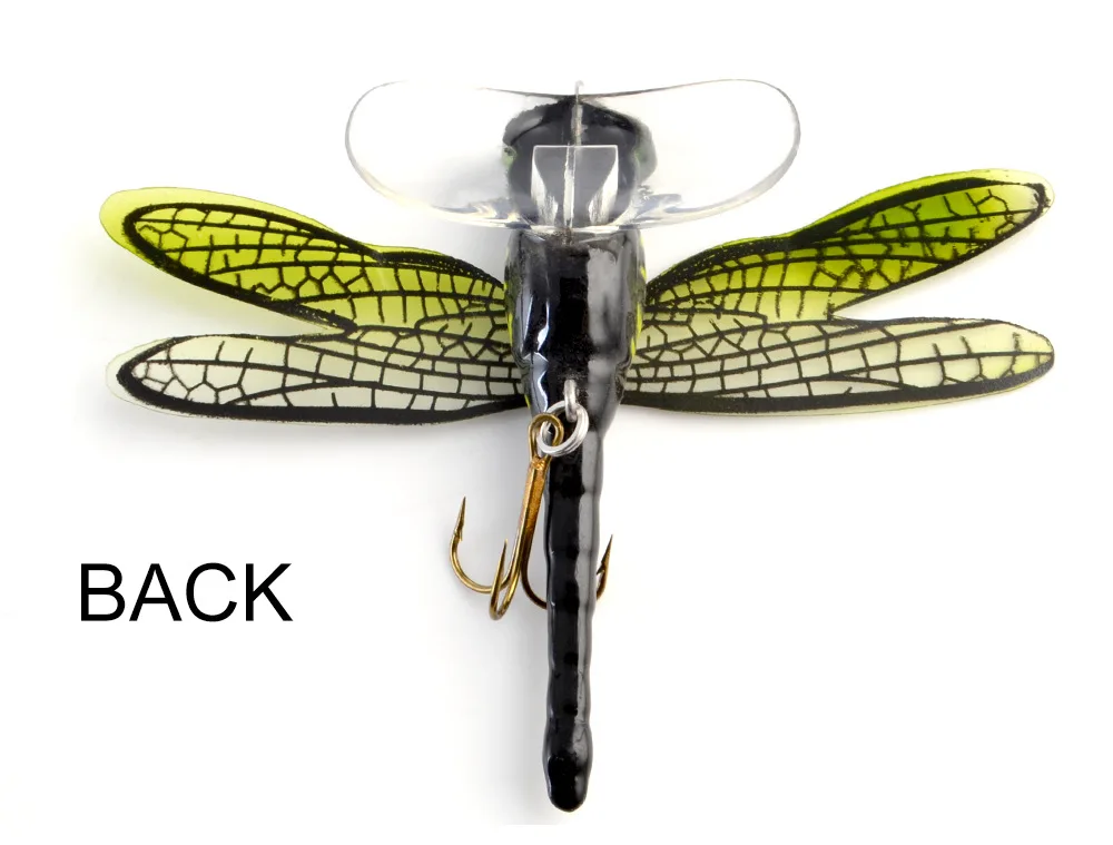 Top Water Fishing Lures Dragonfly Dry Flies Insect Fly Fishing Lure