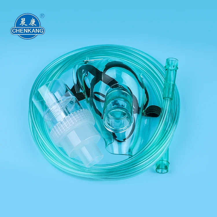 oxygen mask and tubing