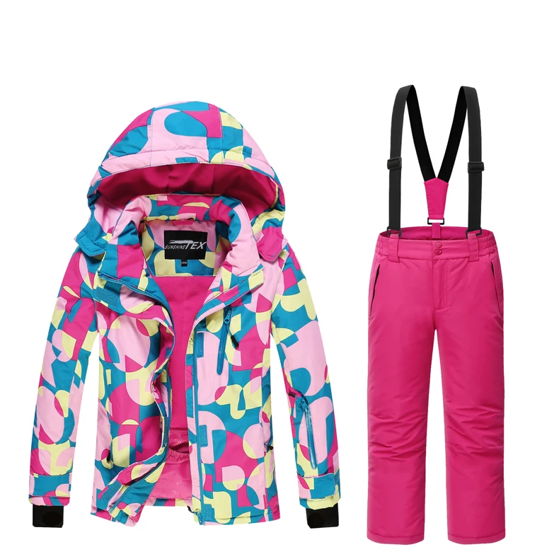 Children Sportswear Ski Suit Waterproof Clothing Winter - Buy Children ...