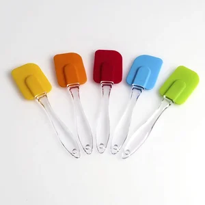 Image of Custom Printed Silicone Spatula Set Silicone Cake Spatula Rubber Baking Scraper