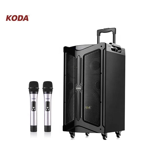 active la bass outdoor garden 80w trolley speaker