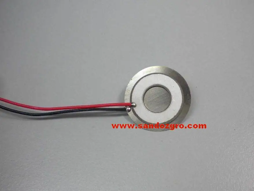 PZT ceramics conductive silver paste