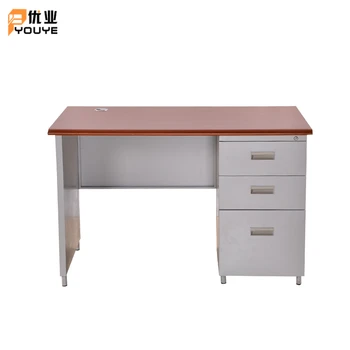 Steel Office Desk Stainless Steel Work Table Metal Computer Desks