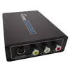 HDMI to AV/S-Video converter box by converting HDMI video signal or audio signal to AV (CVBS) composite video signal