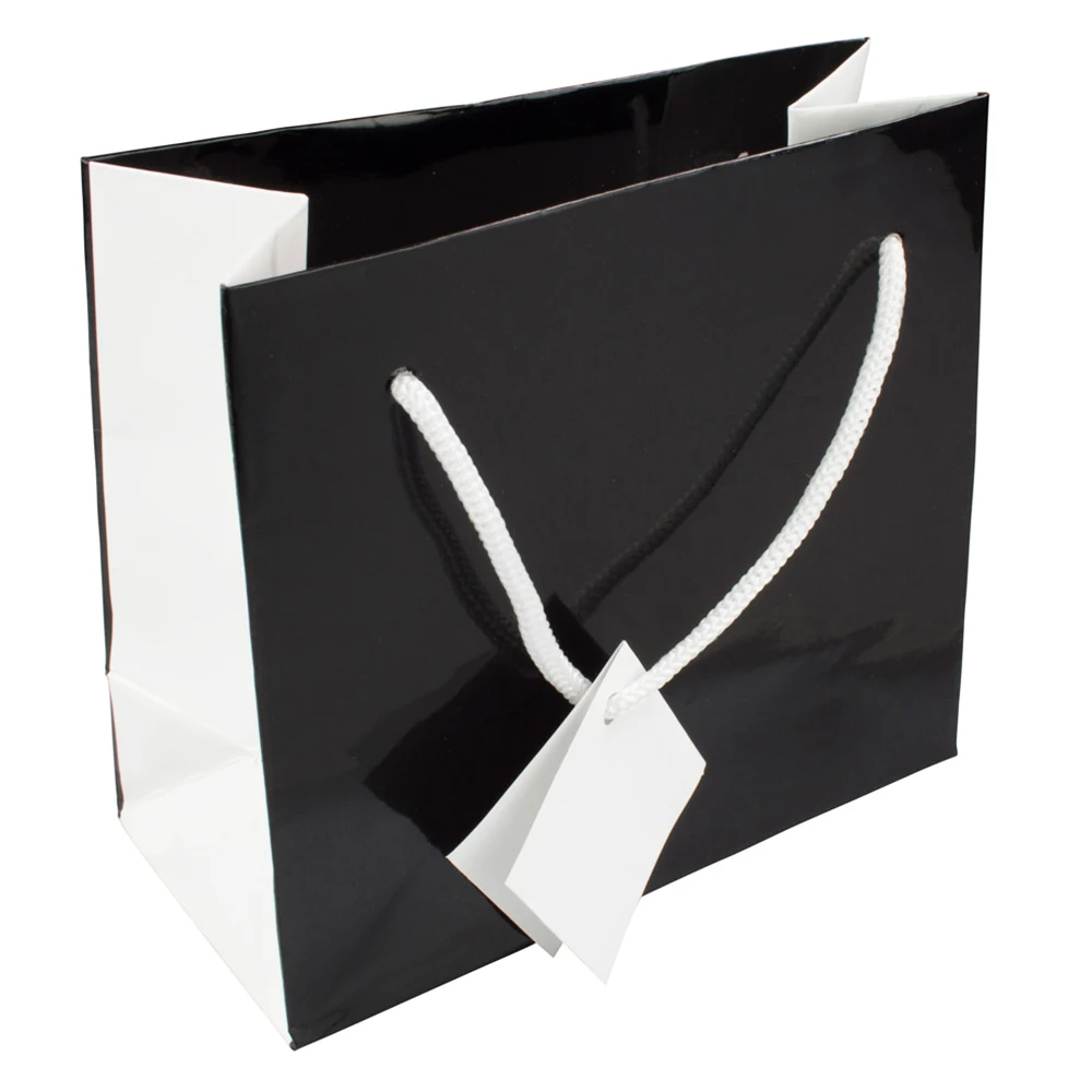 
Wholesale custom print luxury gift shopping paper bag 