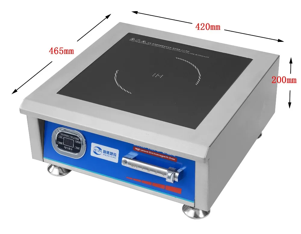 5kw Single Cooker Magnetic Control Commercial Induction Cooktop