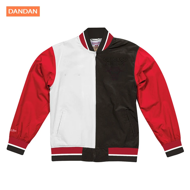 

wholesale multi colored letterman bomber jacket, Red