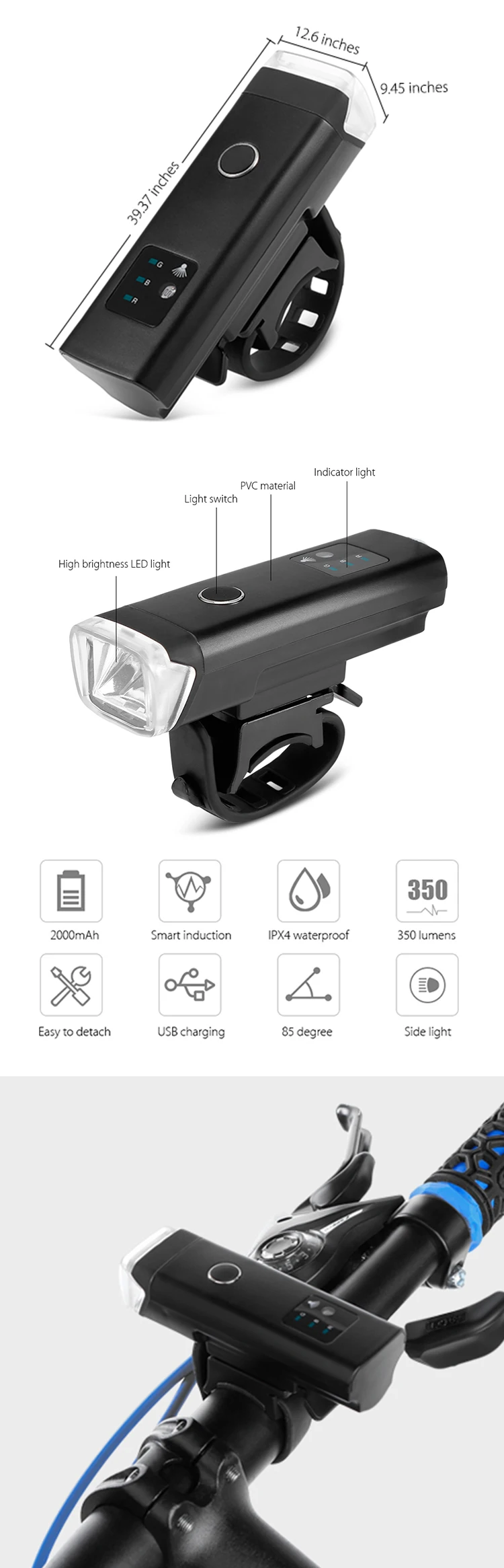 head light Bike