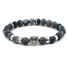 Custom Fashion Silver Plated Owl Stone Jewelry Bracelet