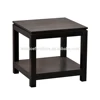 Custom Design FDA/LFGB/REACH Cost Effective Black Color Mdf Tea Table