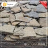 Double Color Cheap Limestone Natural Stone Paving Stone Pattern