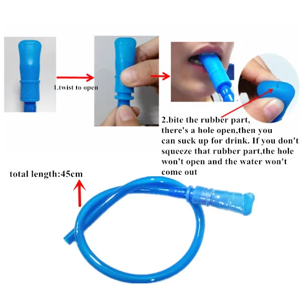 Hot sell novel plastic sports water bottle with long straw