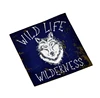 custom woven label high quality polyester main label care labels for clothes pants
