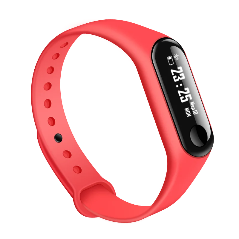 

Phone Accessories Custom Logo Smart Wristband Fitbit M3 Heart Rate Monitor Fitness Tracker Waterproof Sport Bracelet, Black/red/white/light blue