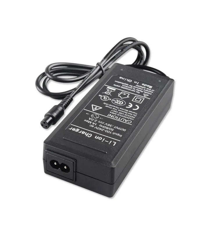 

Hover Boards Chargers 42V 2A Universal Scooter Charger, Black