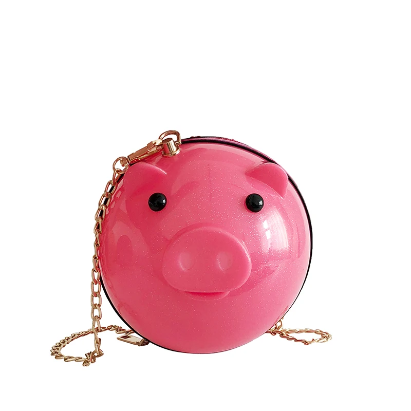 

China Fashion Trendi Tas Bahu Wanita Kuliah Sac En Bandouliere Girls Cute Pig Shoulder Bag