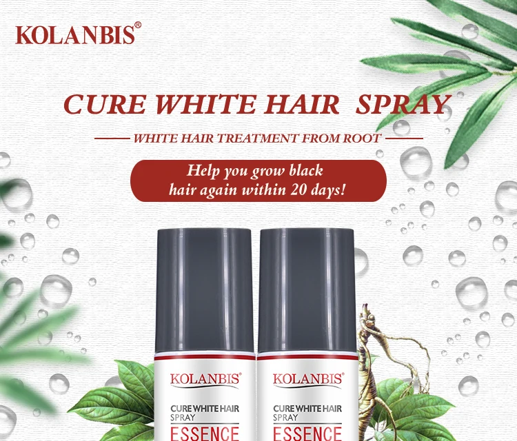 Permanent Black Hair Oil Spray Form Hair Blacken Tonic To Cure Black Hair  From White - Buy Black Hair Oil,Hair Spray,Hair Blacken Tonic Product on  