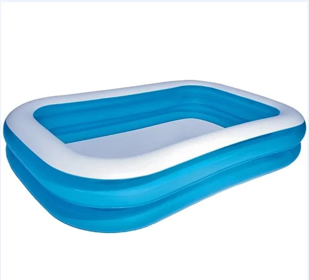 

Bestway 54005 Blue Rectangular Family Pool 2.01m*1.50m*51cm, As picture