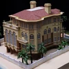 3D Mini architectural model plastic villa building model for exhibition