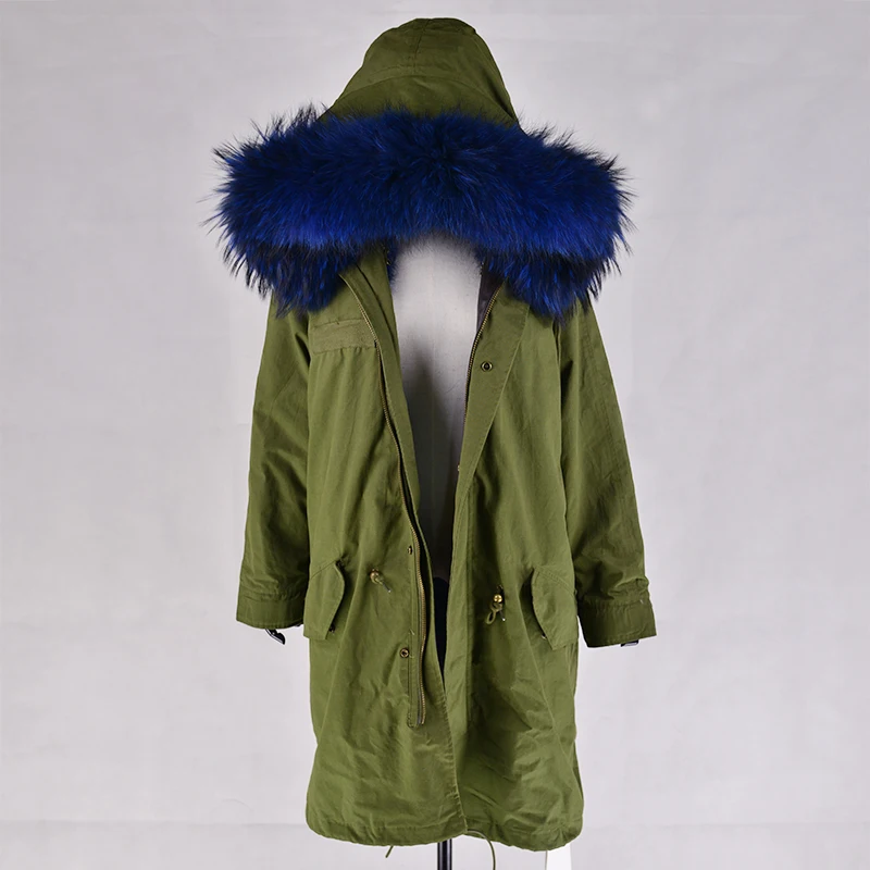 genuine fur parkas