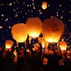 High Quality Flame Retardant Paper Wishing Lights Sky Lantern for Events and Celebration
