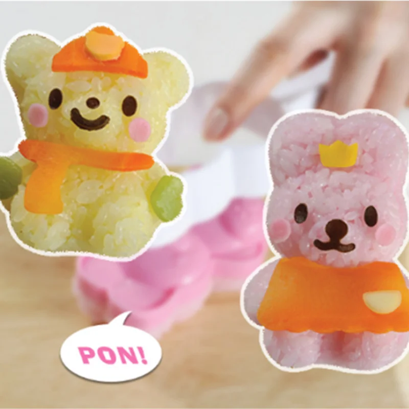 
Rabbit &bear Rice Maker Rice Mold Sushi Box 