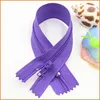 Purple nylon zippers prices new coming season