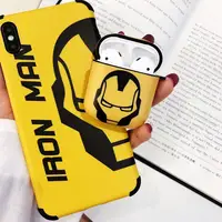 

Avengers Super Hero Cases For Airpods Cover Batman Marvel Cover For Air pod Case