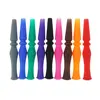 Wholesale feel free to bend nice shape high quality silicone hookah mouthpiece